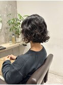 【RYOHEI】ボブパーマ_ショートレイヤーウルフ_20代30代