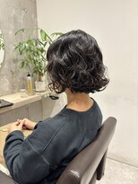 トマト(TOMTO)&nbsp;【RYOHEI】ボブパーマ_ショートレイヤーウルフ_20代30代