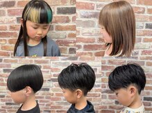 ヘアメイク アーム(hair make. Arm)の雰囲気(お子さまも一緒にご来店いただけます♪)