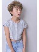 [buzz-Hair make] ショート（ハイグラデーション）