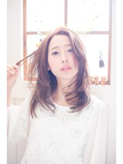 【miel hair blanc】光に溶け込むヌーディーベージュ☆☆