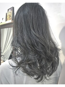 ヘアーアンドアトリエ マール(Hair&Atelier Marl) 【Marl外国人風カラー】オリーブグレージュの抜け感セミディ♪