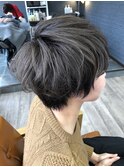 グレージュショート