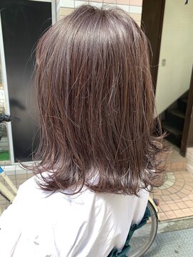 キューズ クラブ(cuz KLUB) 【cuzKLUB】外ハネボブ×バイオレットアッシュ