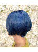 丸みレイヤーショート＊コバルトブルーcolor