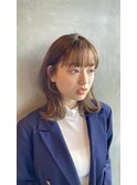 【透明感◎】ミルクティーベージュ×イルミナカラー