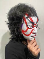 コマ(coma)&nbsp;【coma中野】黒髪ウルフ＿スパイラルパーマ