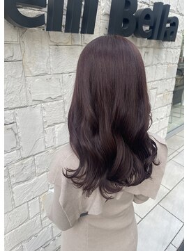 カペリベラ Capelli bella 枚方店 ピンクラベンダー / 艶髪 / 暖色カラー