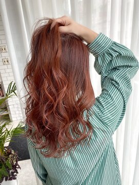 ヘアーアンドスパ フェリーチェ ミチ 野田屋町店(HAIR&SPA felice MICHI) カシスレッド