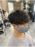 波巻きツイストスパイラルパーマ
