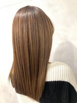 ステラ 天王寺あべの店(STELLA)&nbsp;40代 白髪ぼかし ハイライト 髪質改善 ハリウッドトリートメント