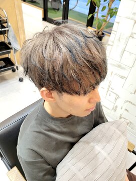 ヘアガーデン オフ(hair garden off) ミルクティーベージュ×ブラックエンドカラー