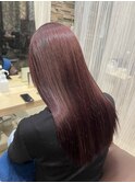 髪質改善トリートメント×透明感カラー