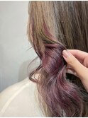 イヤリングカラー/purple