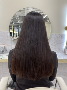 シェノン サントル(CHAINON CENTRE) 酸性縮毛矯正/シアカラー/セミディ/ダークアッシュ