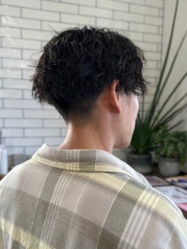 ファルファラ(farfara) 【farfara】メンズ/ツイストパーマ（問屋町テラス）平松　伸一