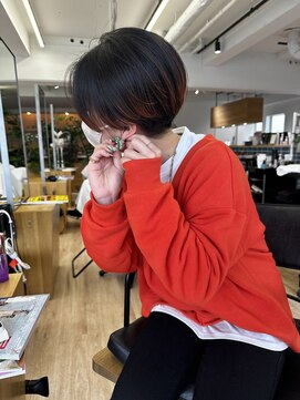 オーシャン(Ocean) ［Ocean Hair&Life 水田］夏☆デザインカラー/ビタミンオレンジ