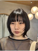 ★顔まわりにレイヤー!ボブウルフ!レイヤーカット!横浜