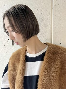 イシ(isi) 髪質改善/ボブ/門真/オリーブベージュ