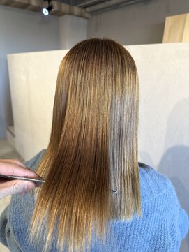 リット(lit) ブリーチ履歴有り髪質改善ケアストレート◎