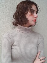 レジュアル(RESSUAL) 黒髪ボブルフネビージュ小顔ワンレン