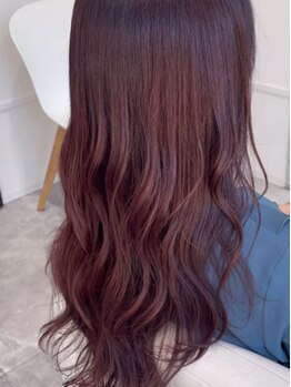 コハク(KOHAKU)の写真/透明感のある艶カラー/ハイライト/最旬スタイルを似合わせます！再現性の高いカット技術でスタイル長持ち！