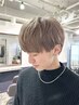 メンズカット+カラー/8500円