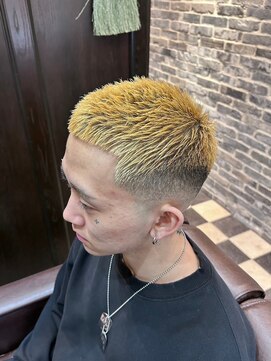 ミリオンバックス 神田店(Million Bucks) スパイキーショート/スペインカール<理容室>[メンズ/床屋/神田]