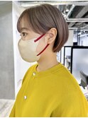 ショート韓国ヘア顔周りレイヤーボブ_ba454671
