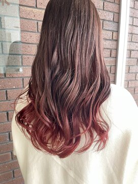 りんごの木セントラル(Central) 裾カラー/アクセントカラー/ルーツカラー