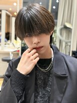 ジーナ 天神(Zina)&nbsp;ブルーブラック/中性ウルフ 【メンズサロンZina天神】