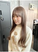 ロング/ベージュ系カラー/ハイトーン/トリートメント/ブリーチ