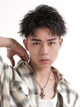 メンズヘアセンス 渋谷(MEN'S HAIR SENSE) アップバング/メンズショート/メンズパーマ/スパイキーショート