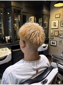 ブロンド×ベリーショート