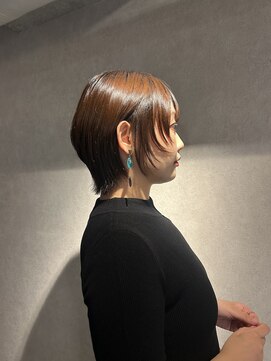 アンサム 下北沢店(UNSOME) 【下北沢】ショートウルフ/レイヤーカット/透明感カラー