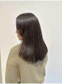 細めハイライト×くすみベージュ×エイジングケア30代40代50代