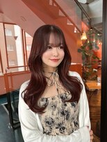 テラ 仙台(Tera)&nbsp;髪質改善×韓国風レイヤーカット×ピンクラベンダー