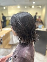 ソイクフ 四条大宮店(SOY-KUFU)&nbsp;20代30代40代イメチェン似合わせカットボブパーマウェーブ