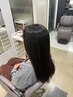 【ヘアケア付き☆ 】ノンアイロン酸性ストレート＋カット　￥21800～