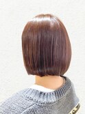 冬映え!髪質改善◎暖色カラー×ボブ