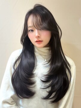 ロンドガーネット 池袋(Lond garnet) 暗めカラー/韓国風巻き/レイヤーカット/髪質改善/縮毛矯正/池袋