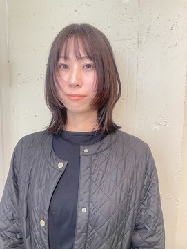 ◆骨格に合わせた顔まわりレイヤーでトレンドも抑えてみた◎