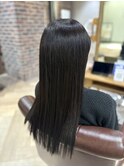 毎朝幸せ!ストレートパーマ!