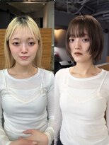 ニーィ バイ カータ(Niii by CARTA) レイヤーボブヘア◎東佑美