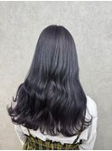 ブリーチ１回～ディープラベンダーカラー♪