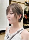 大人ショート/白髪染め/白髪ぼかし/縮毛矯正/ハイライトカラー