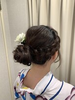 バサラ 銀座三丁目店(VASARA)&nbsp;ゆるふわアップ♪着物ヘア./浴衣ヘア/花火大会ヘア/推し活ヘア