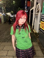 ヘアー アレス(hair ales)&nbsp;ワインレッド レッド ハイトーン カラーバター