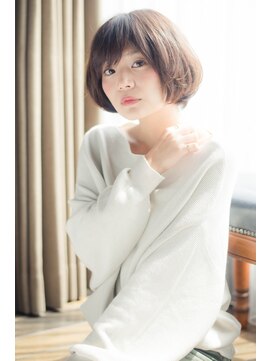 ヘアアンドメイク スタジオ ラプラス(HAIR&MAKE STUDIO rapLus) 【rapLus】ワンカール前下がりショートボブ