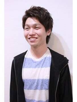 ヘアースペースシャルム (HAIR SPACE Charme) 【Charme】 爽やかメンズ　アップバング　ショート♪